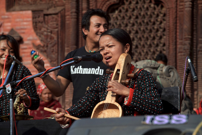 Barta Gandharva of Shree Tara band.